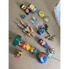 降魔勇士玩具，老糖盒，老魔方一組(au36867045)