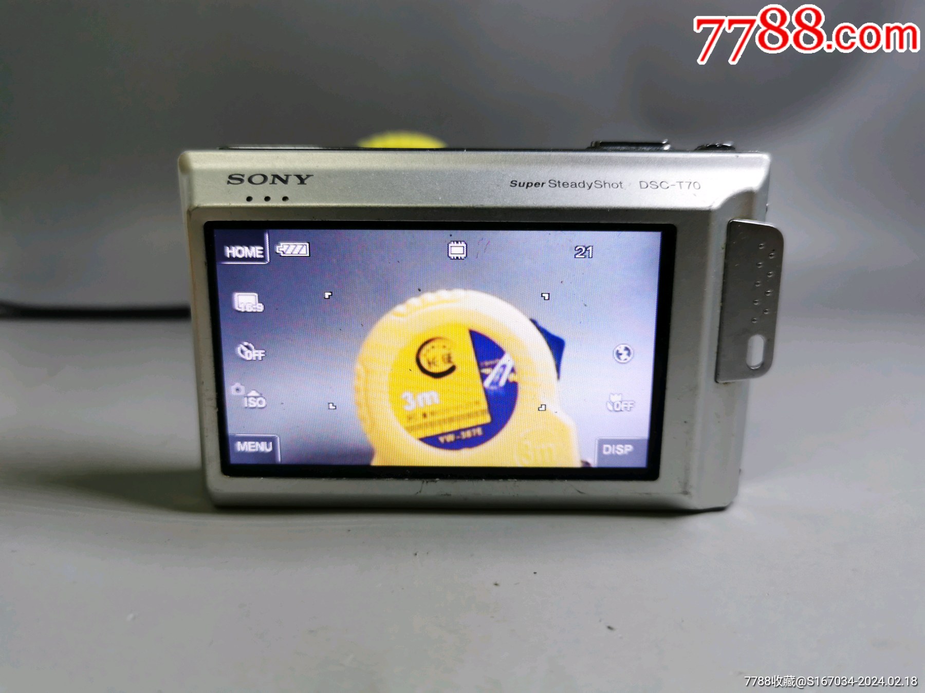 索尼sonydsct70数码相机品相很好如图所示试机正常使用裸机出售