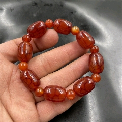 三眼天珠玛瑙玉髓天珠项链手链吊坠_价格69元【陶诚信古玩店】240_240