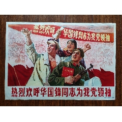 熱烈歡呼華國鋒同志為我黨領袖(au36883492)
