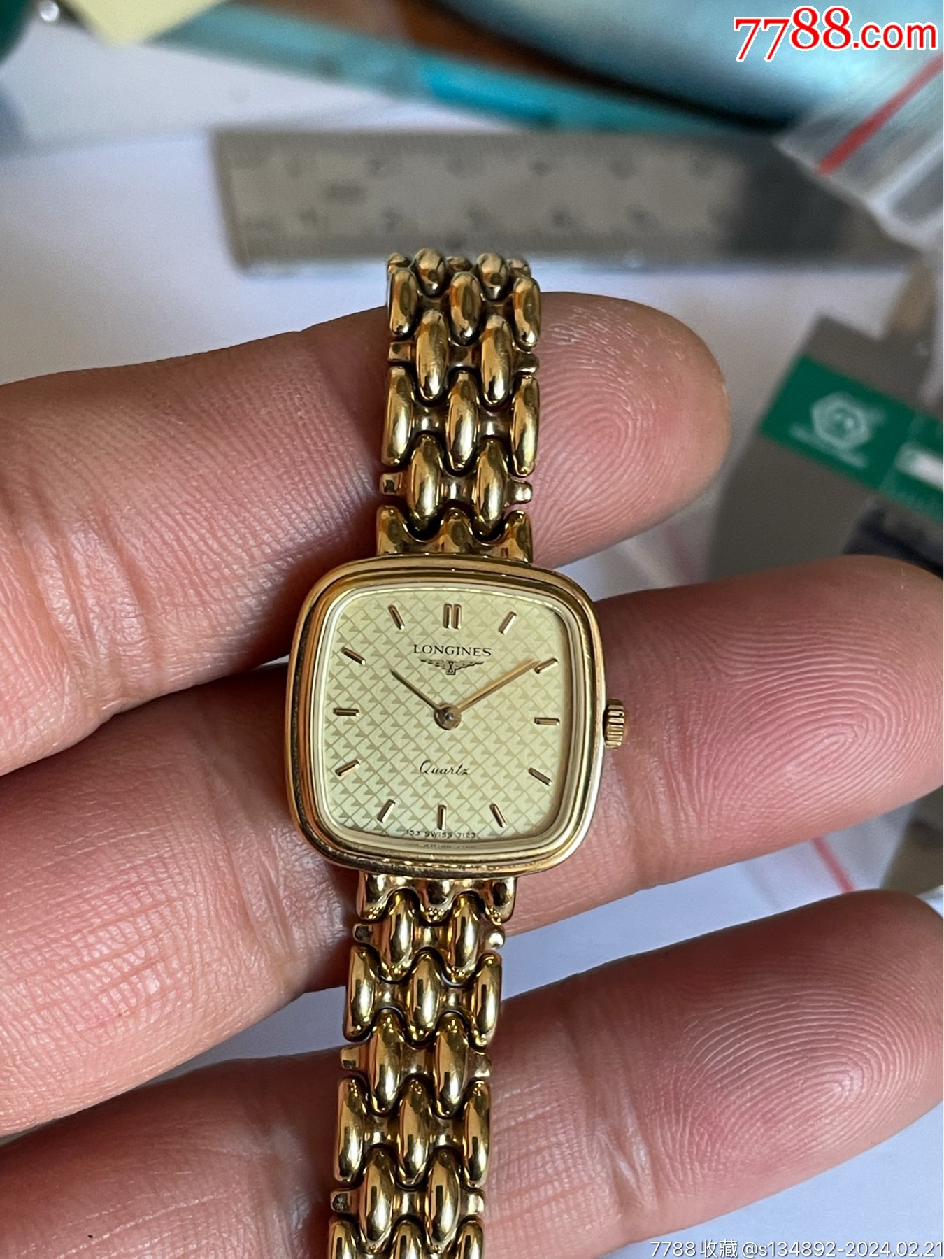 近新品瑞士产浪琴女石英表-价格:55元-au36897876-手表/腕表 -加价