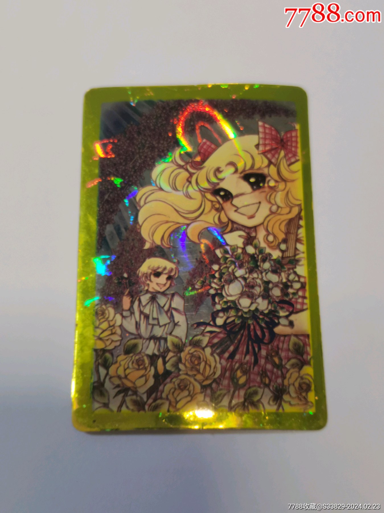 美少女闪卡1张少见