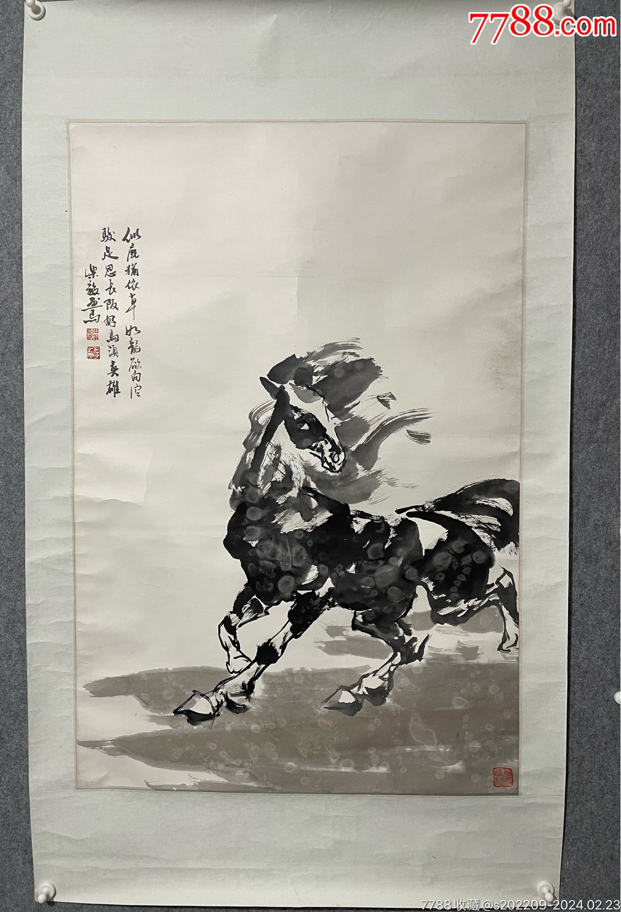 一线铲著名画家张乐毅教授精品画作画心尺寸10369