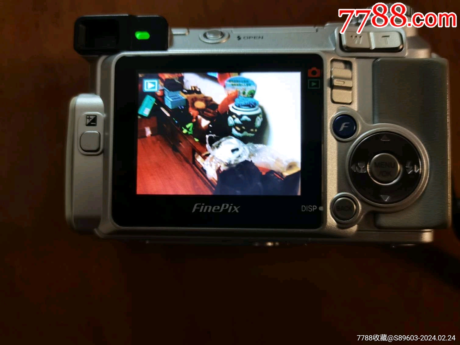 富士e500长镜头数码相机基本全新功能都正常