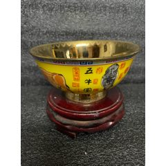 5678精品创汇期建国50年代淄博博山窑粉彩手绘花卉150件瓷花瓶赏瓶老