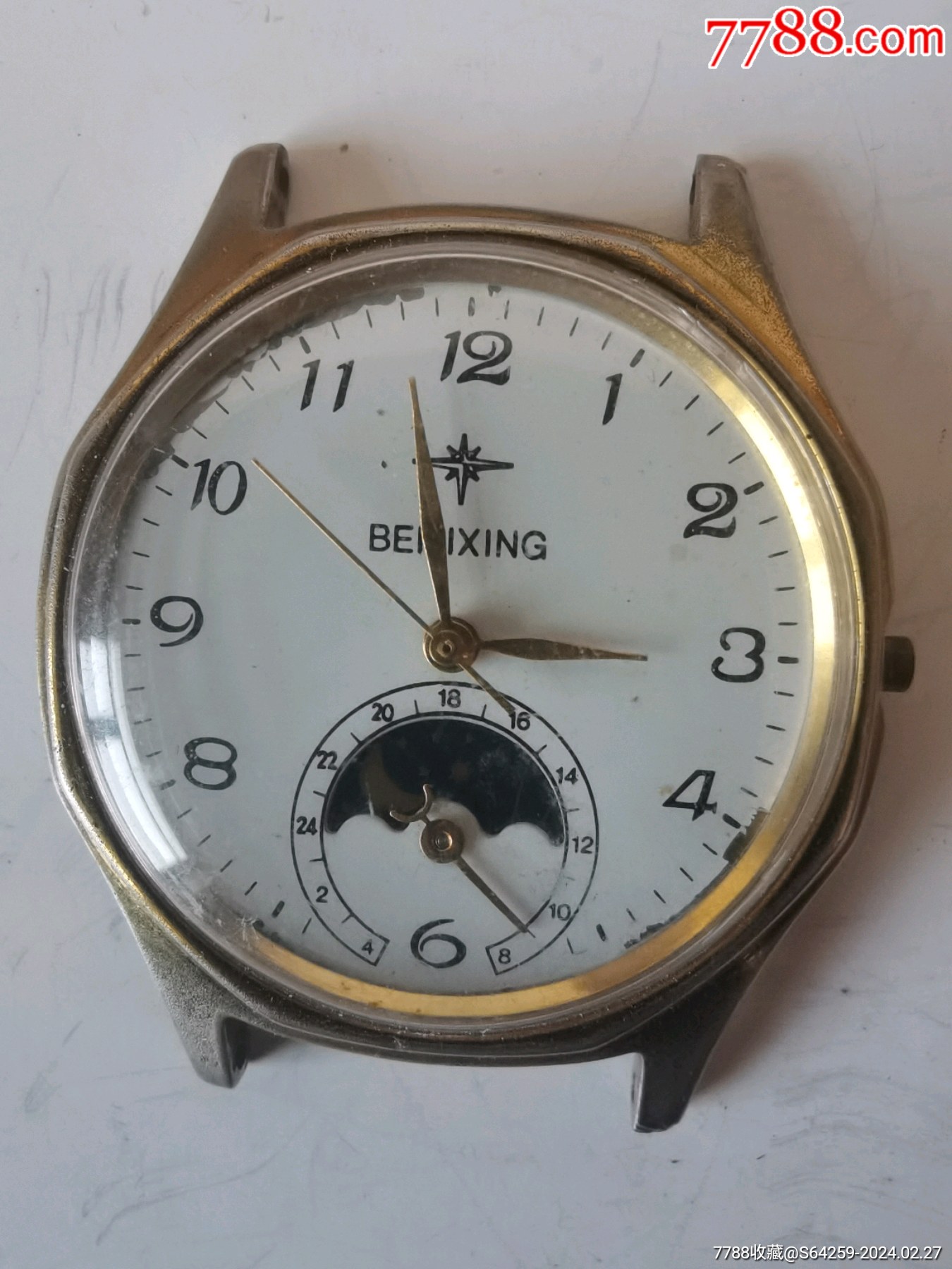 北极星月相男士手表-价格:10元-au36950506-手表/腕表 -加价-7788收藏