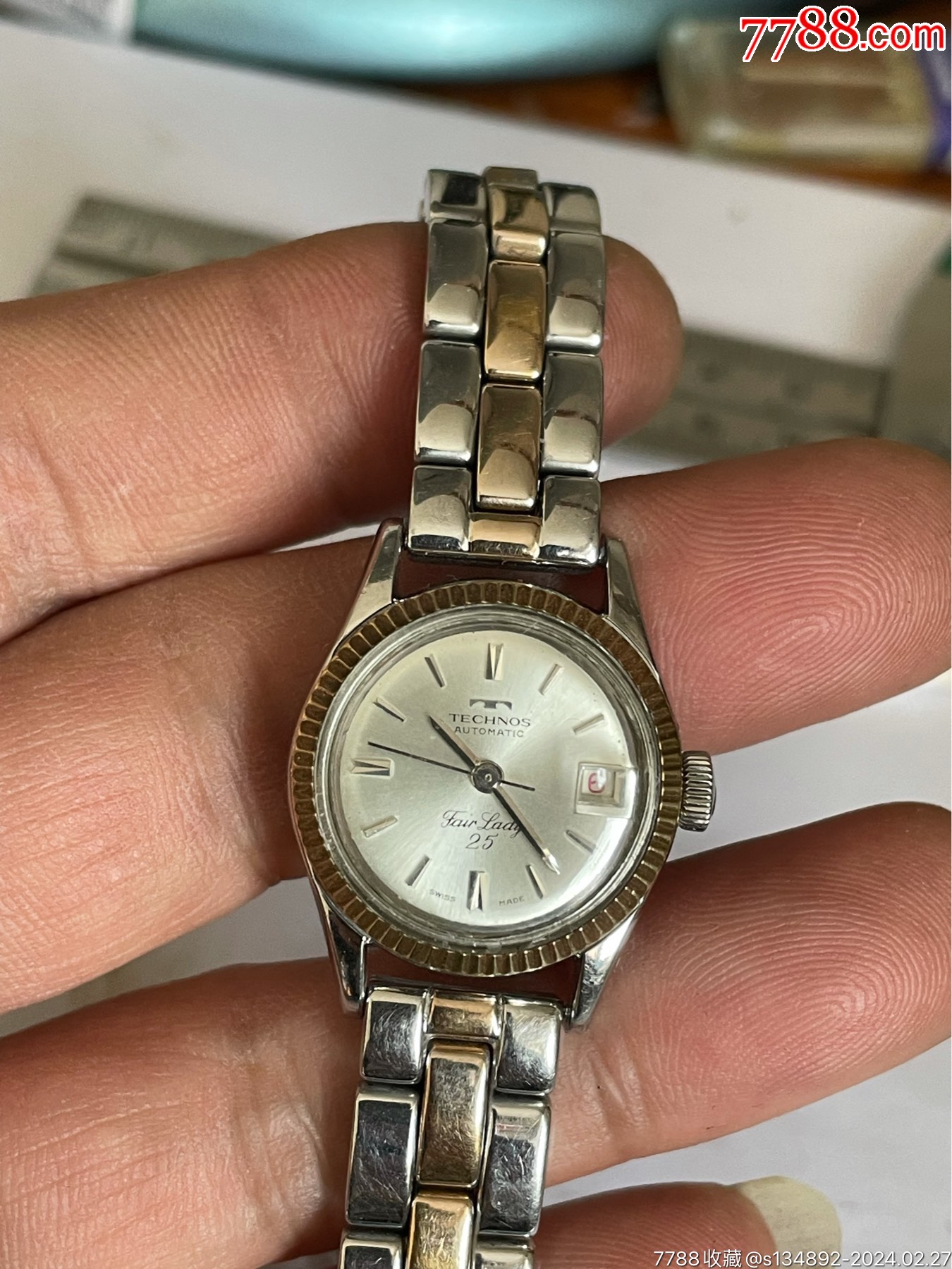 好品瑞士产天克诺全自动女机械表