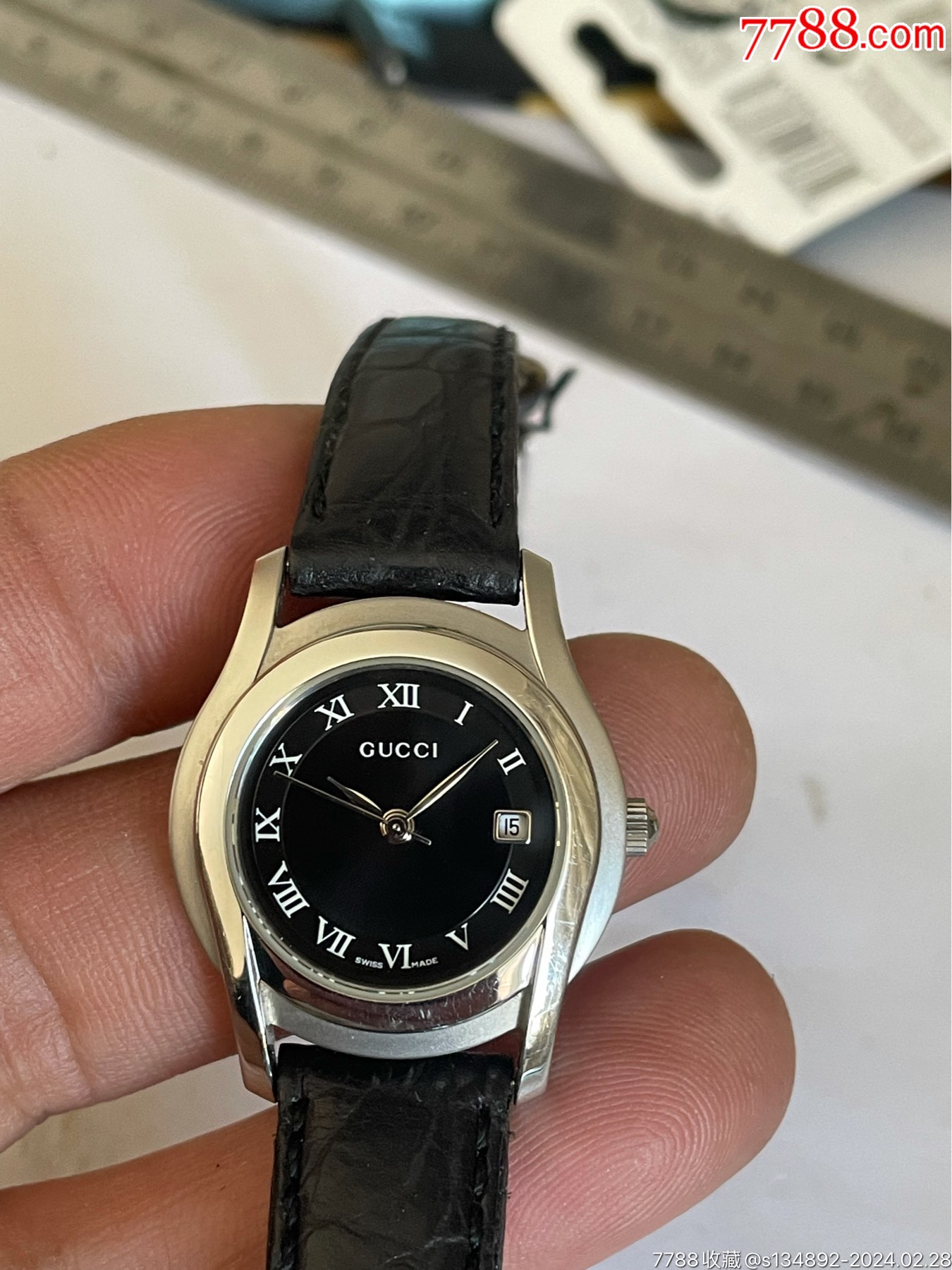 近新品瑞士产古奇女石英表-价格:10元-au36958951-手表/腕表 -加价