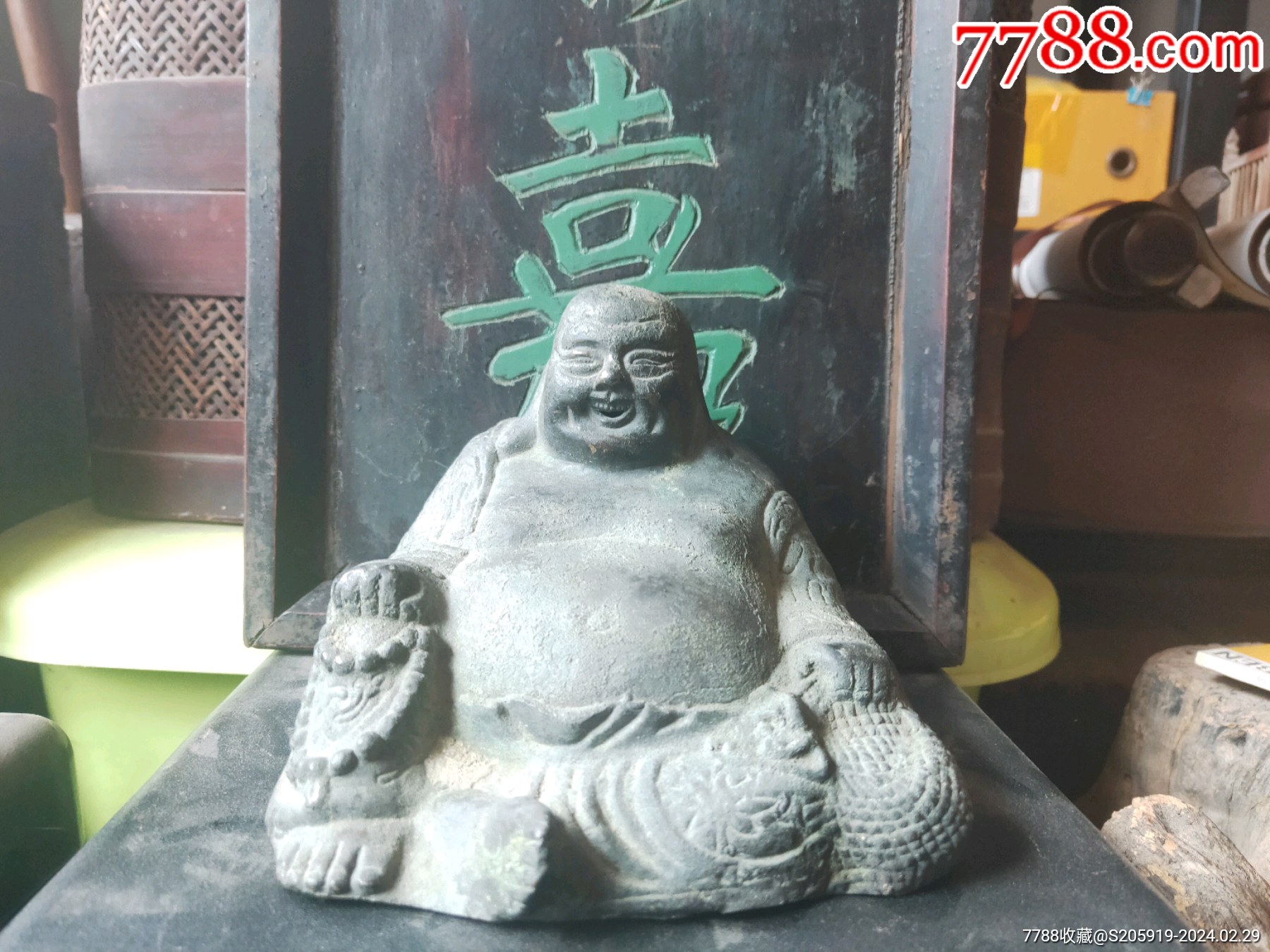 下乡一线收获老铜佛-价格:600元-au36970766-铜像/铜佛像 -加价-7788