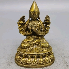 当前位置:>7788人民币收藏>拍卖>佛像/造像>纯铜托宝关羽关二爷长19宽