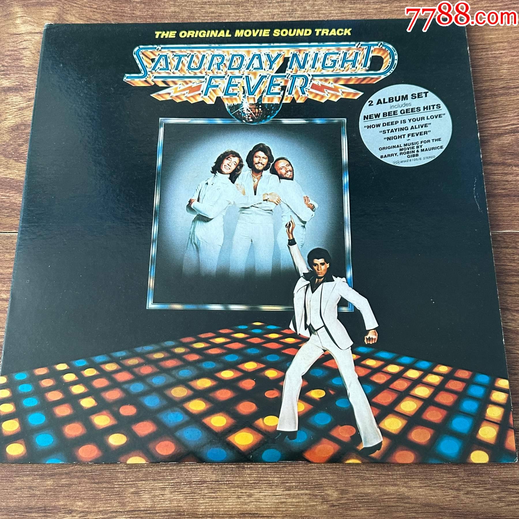 比吉斯saturdaynightfever周末狂欢夜黑胶2lpa64