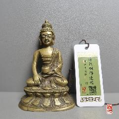 牟尼铜佛造像闻德评级极美82分-价格:4999元-au37009586-铜像/铜佛像