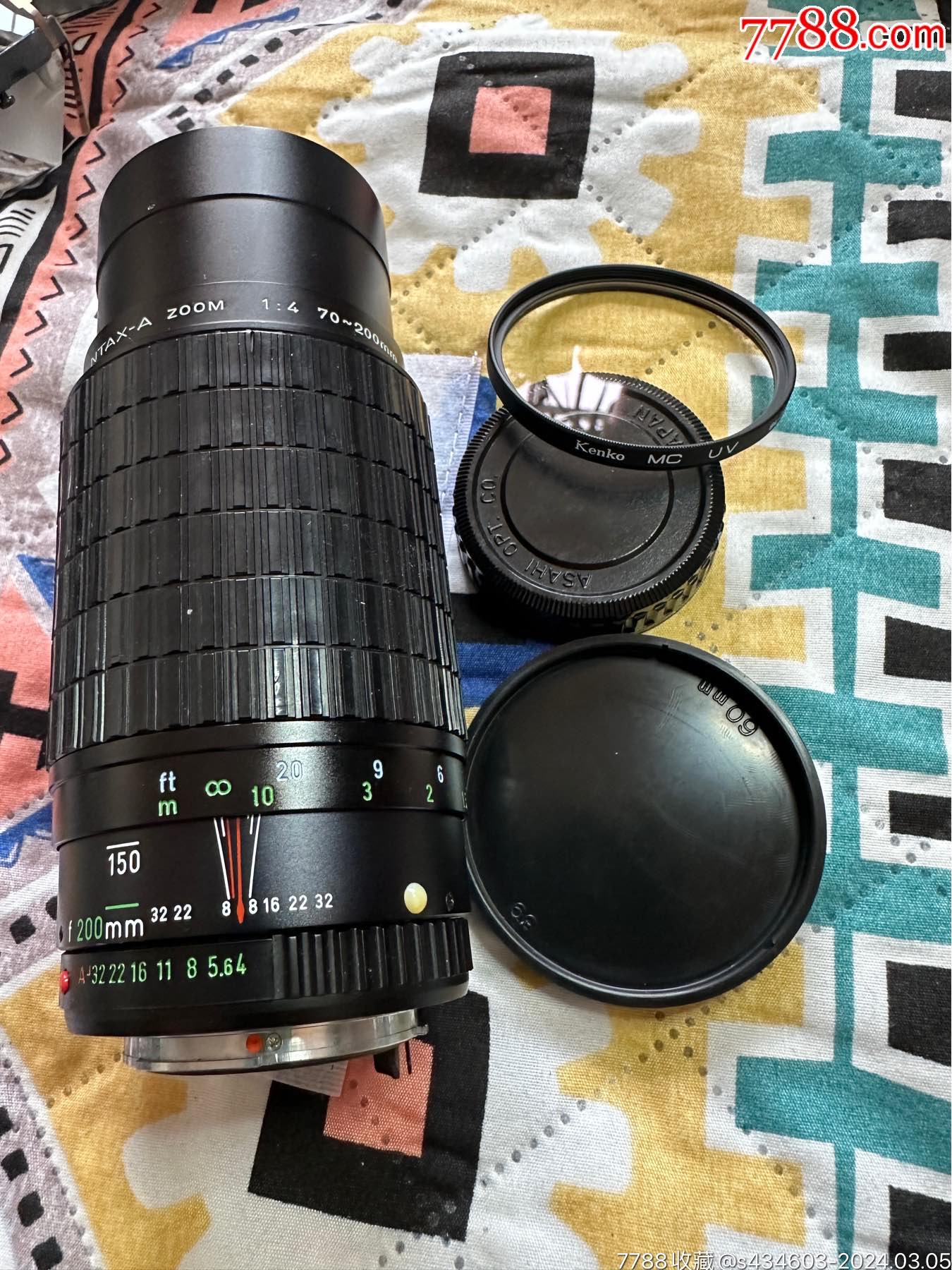 宾得70200f4中长焦手动镜头