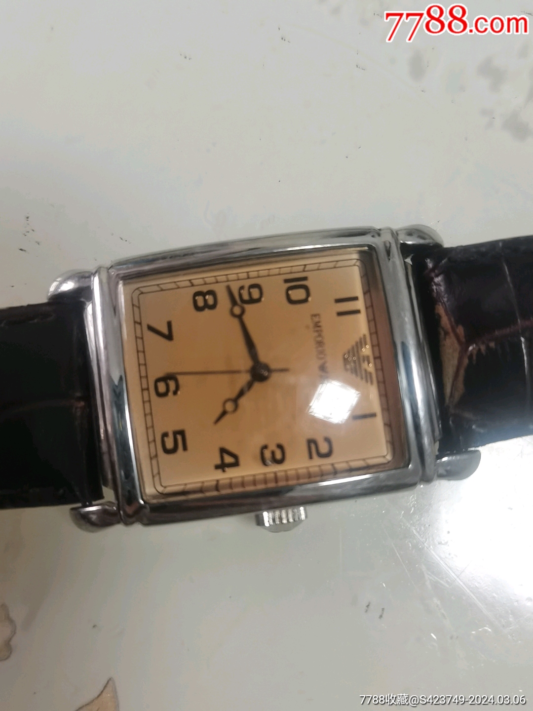 原装正品阿玛尼手表-价格:25元-au37030885-手表/腕表 -加价-7788收藏