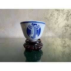 >拍卖>青花瓷>创汇期福禄寿三星高照青花碗_价格1元【艾米粒】240_240