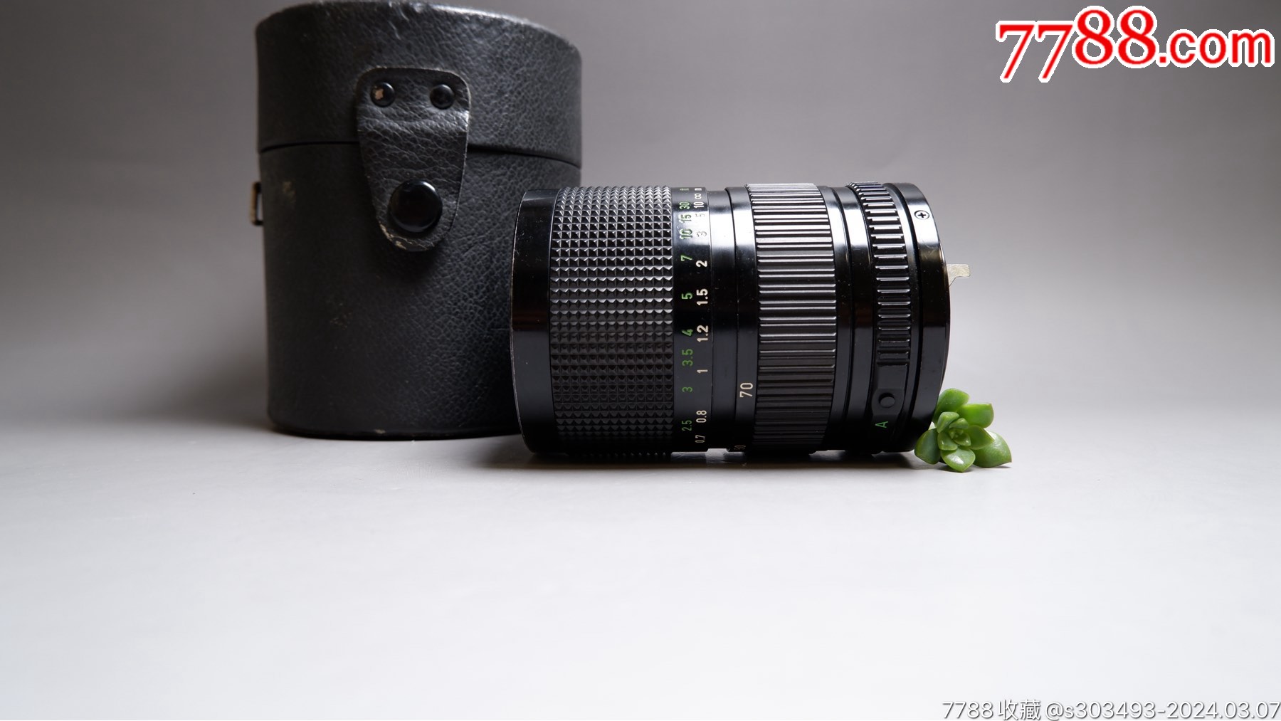 canon佳能3570mmf4镜头佳能fd卡口前后镜片少许擦痕内镜有