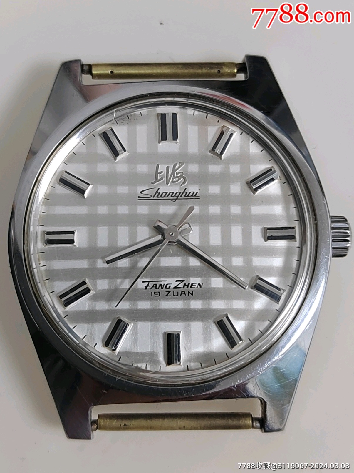 特别款国表--毛体上海7120-308古董表-价格:100元-au37053823-手表