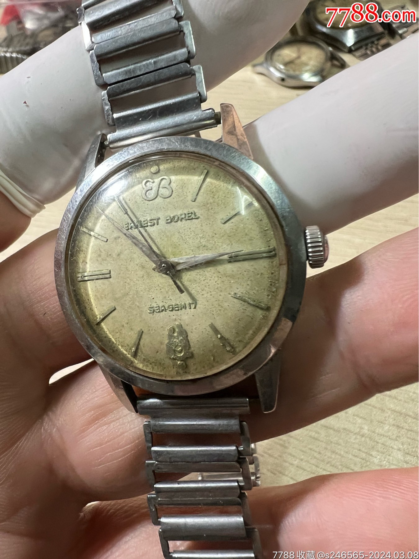 瑞士依波路古董表-价格:20元-au37055228-手表/腕表 -加价-7788收藏