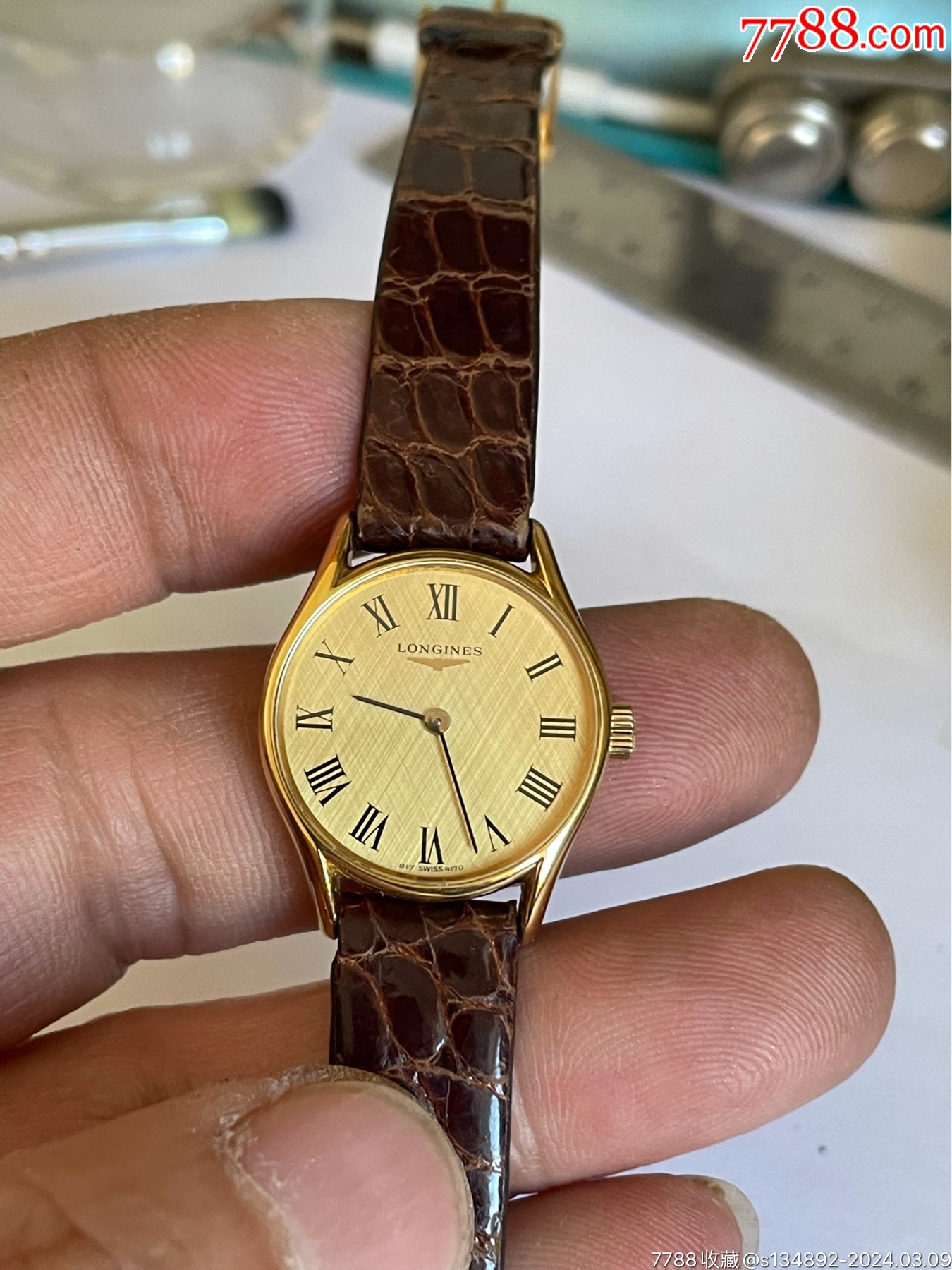 近新品瑞士产浪琴女机械表