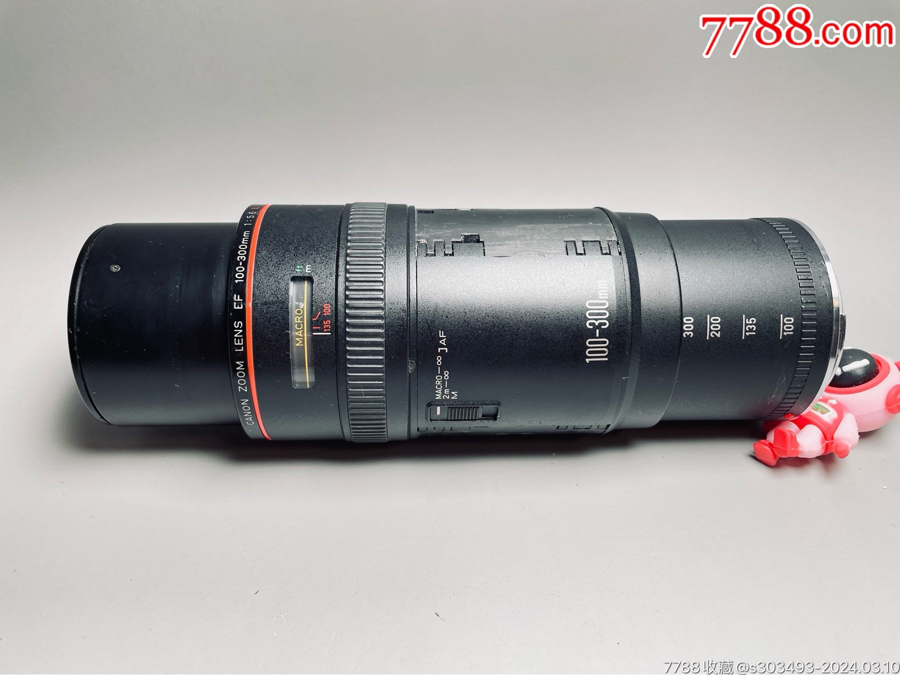 佳能100300f56l镜头佳能ef口功能坏的能变焦不能对焦