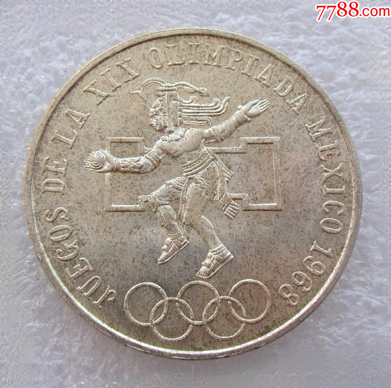 当前位置:>7788人民币收藏>拍卖>银元/机制银币>墨西哥1968年奥运会25