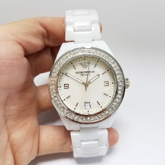 日本精工5号系列自动机械男表7s26机芯透明底盖夜光漂亮土豪金表款