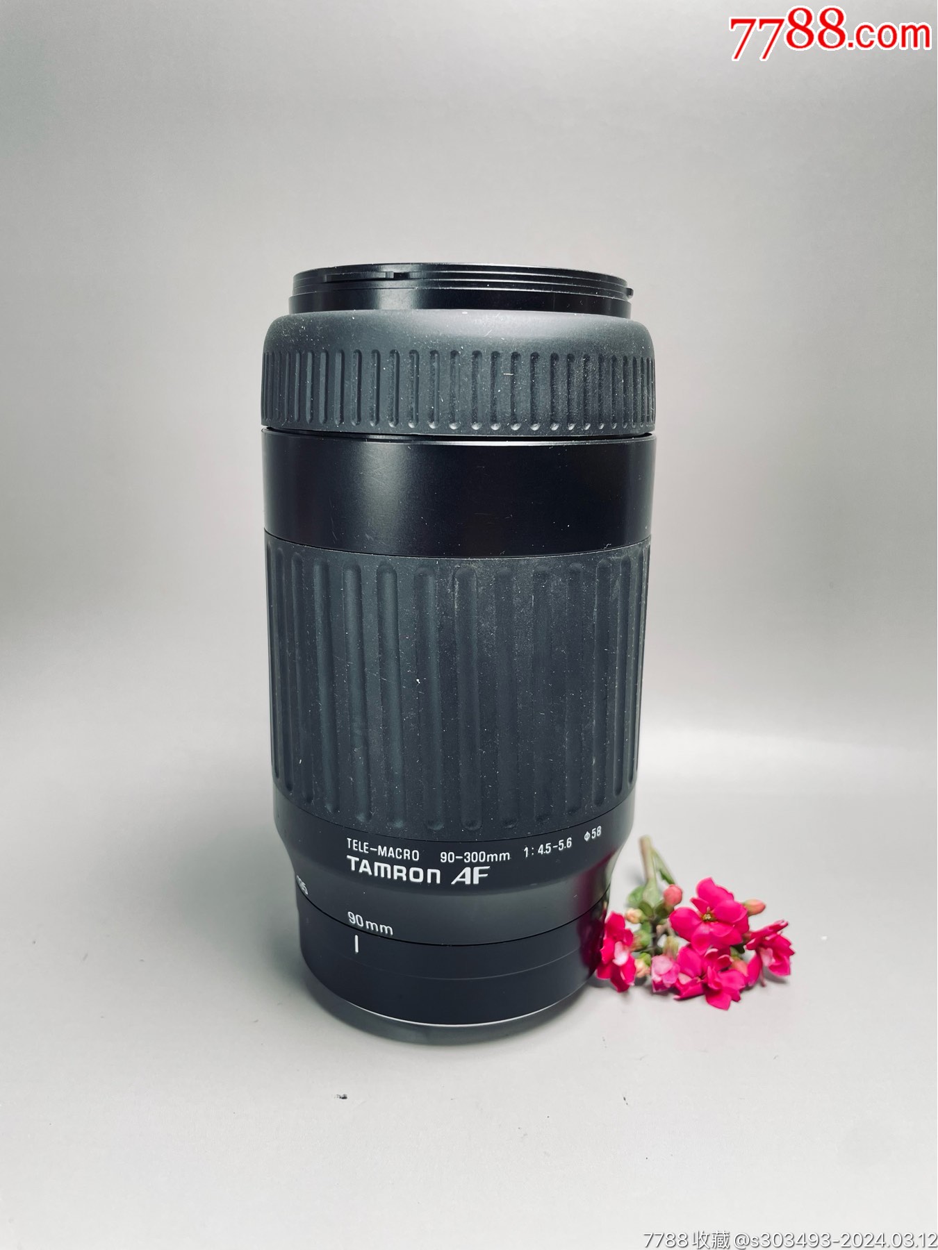 腾龙90300f4556自动对焦镜头索尼a口镜片微擦痕内