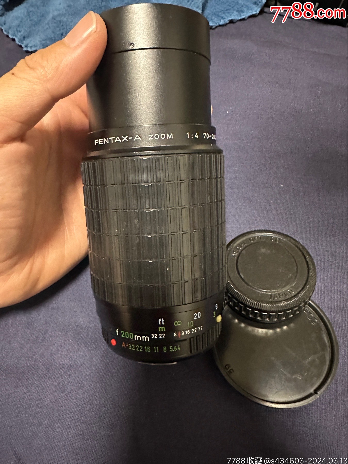 宾得70200f4中长焦手动镜头