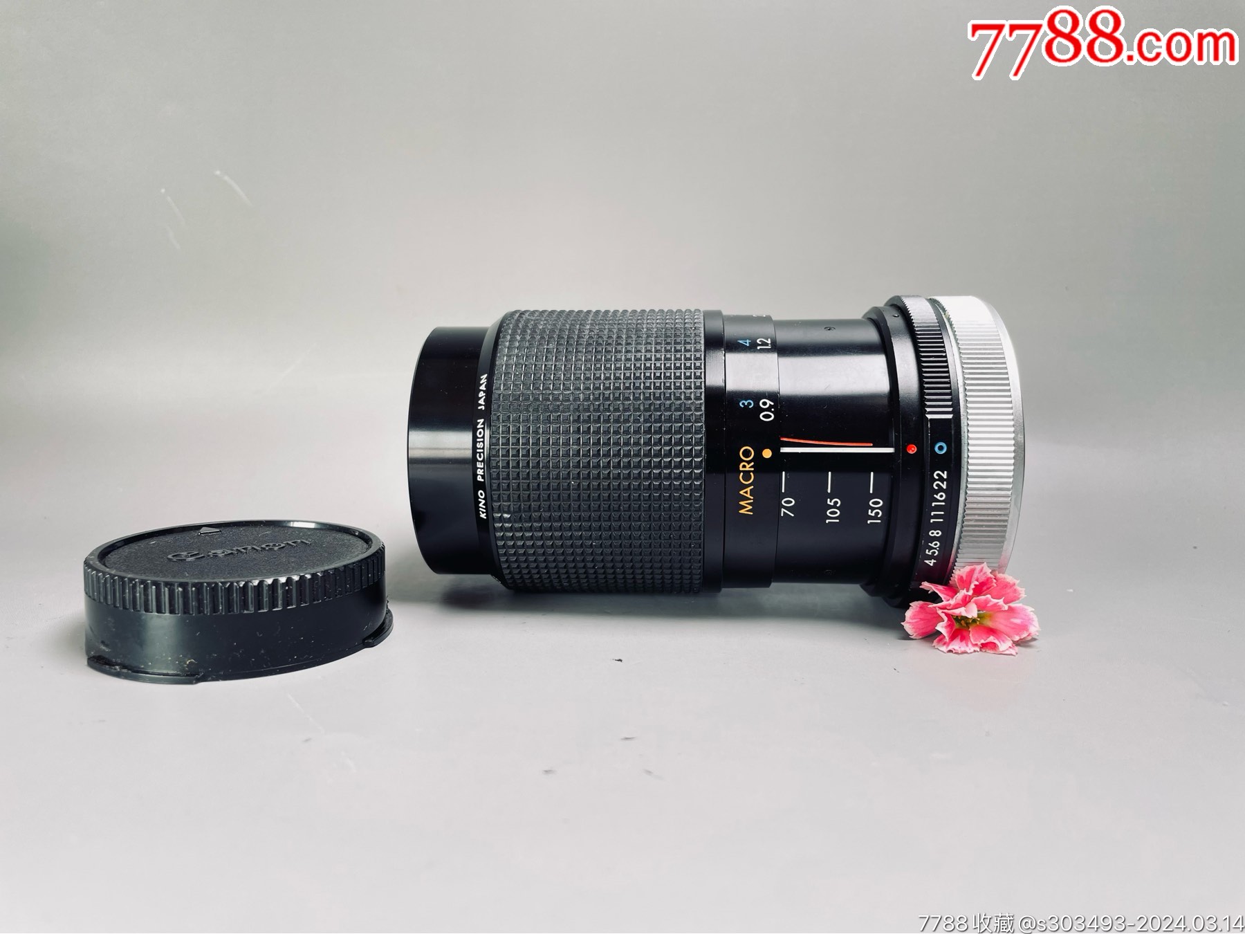 kiron日产奇诺70150mmf4镜头佳能fd卡口镜片少量脱模痕迹