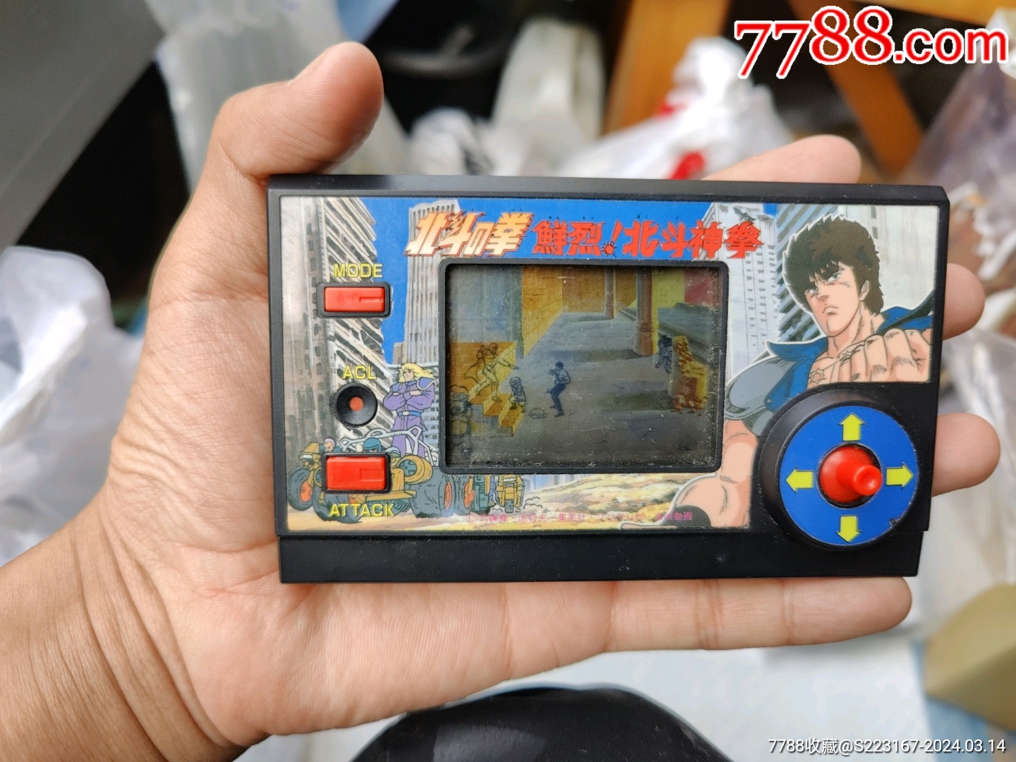 bandai万代1984年上电池可以玩暂停键ok方向键ok声音ok