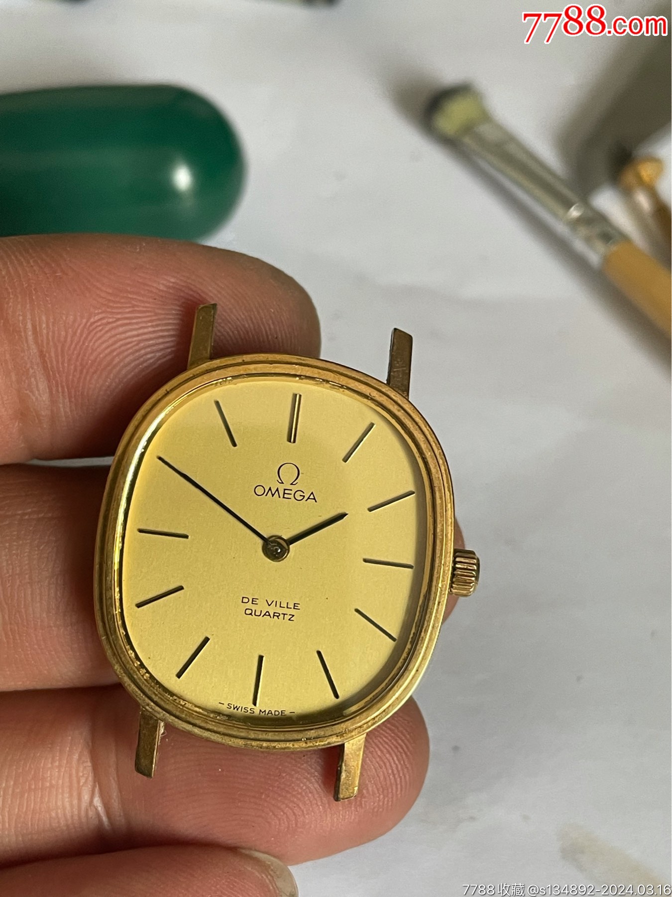 好品瑞士产殴米茄男石英表