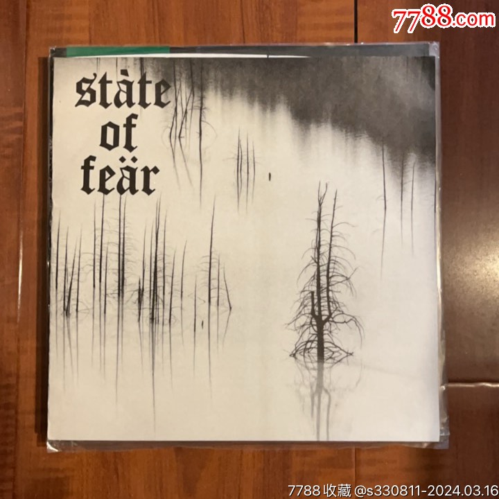 硬核朋克乐队stateoffear7寸黑胶唱片lp