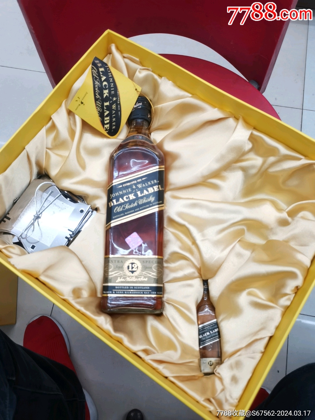 尊尼获加黑牌威士忌原盒