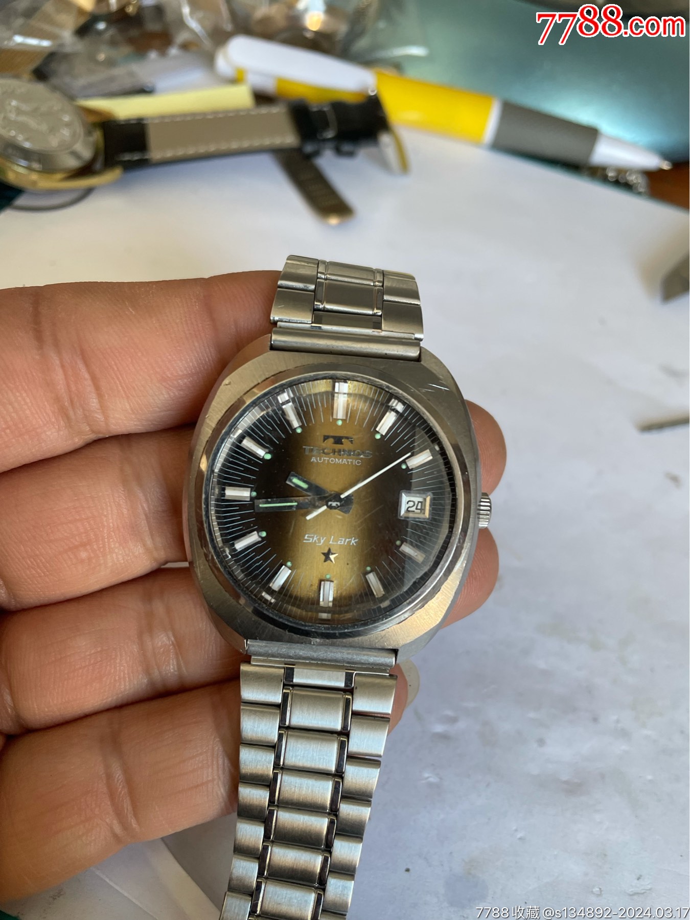 好品瑞士产天克诺2632全自动男机械表_手表/腕表_非凡表业【7788收藏