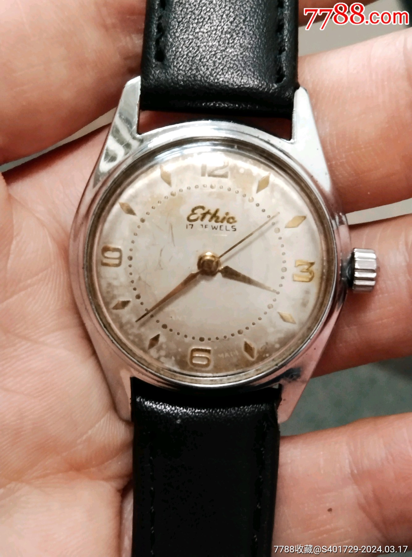 瑞士艾斯克古董中型表_手表/腕表_旧时光机器【7788收藏__收藏热线】