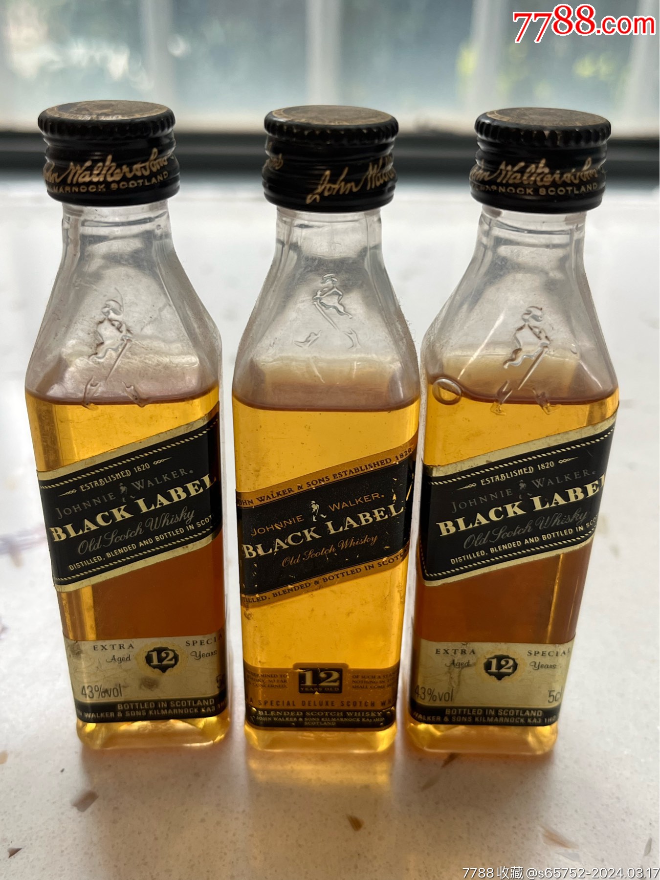 尊尼获加黑牌2006年3瓶