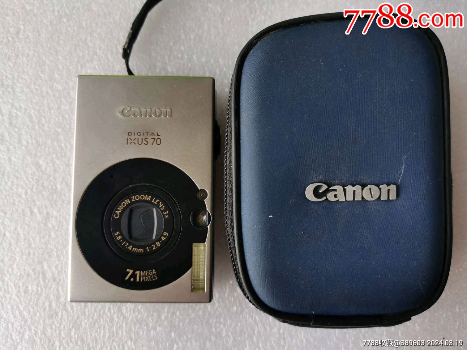 佳能s70数码相机品新功能一切正常