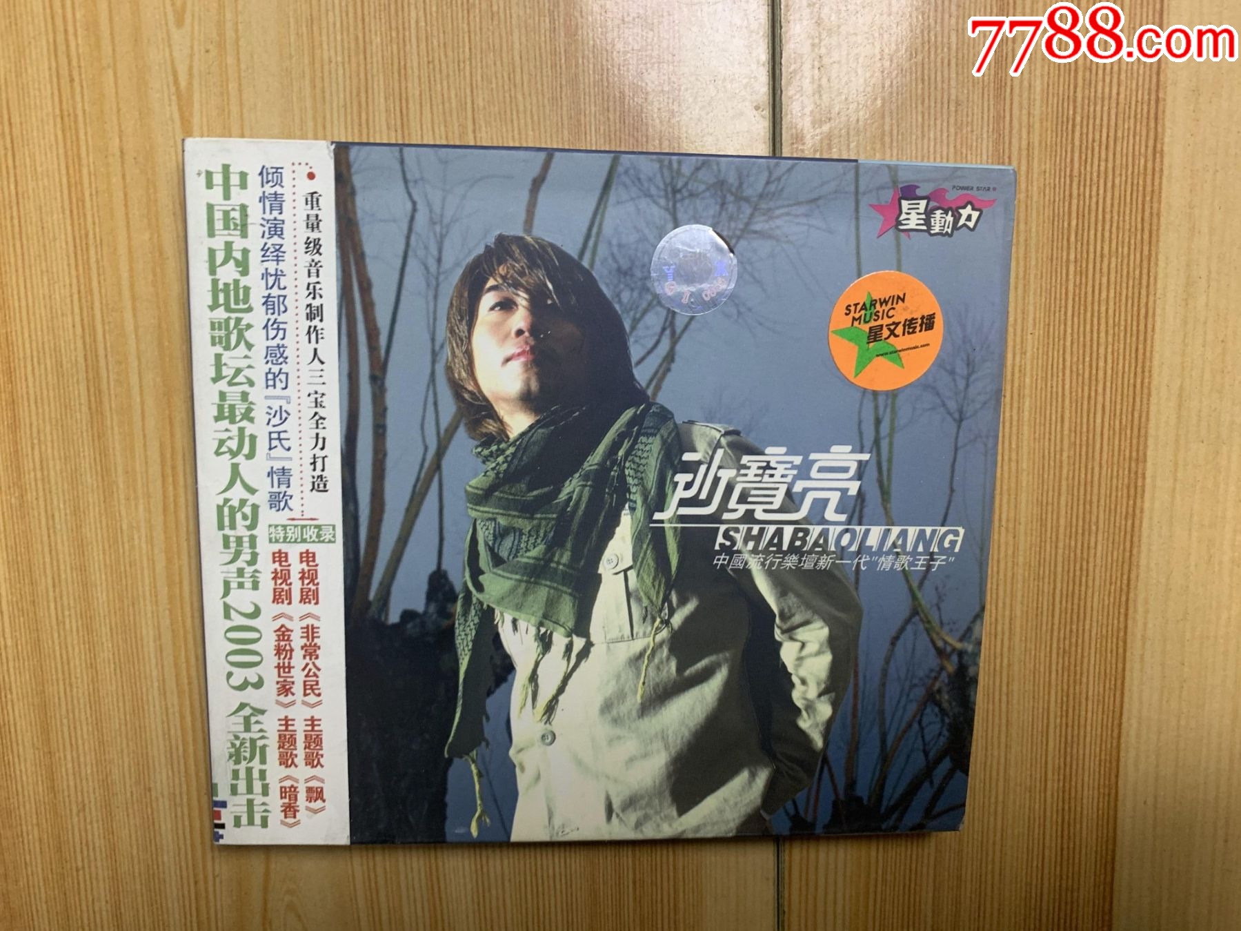 沙宝亮中国流行乐坛新一代情歌王子