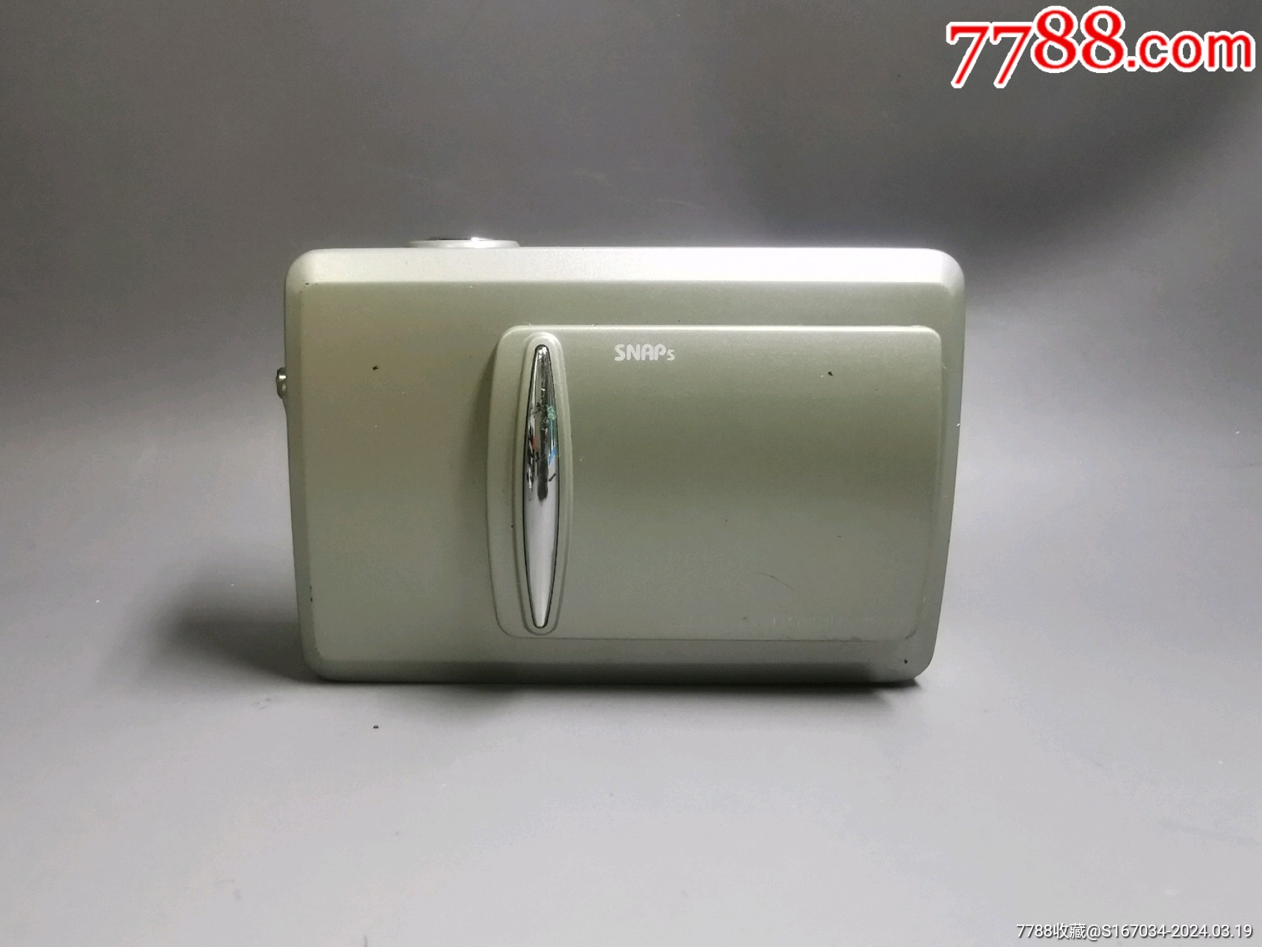 snaps相机品相如图所示能通电按按钮无反应当摆件机配件机出售4h