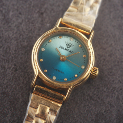 美国华生古董表复古cd唱片纹星球轨道刻度设计美国表展购回_手表/腕表