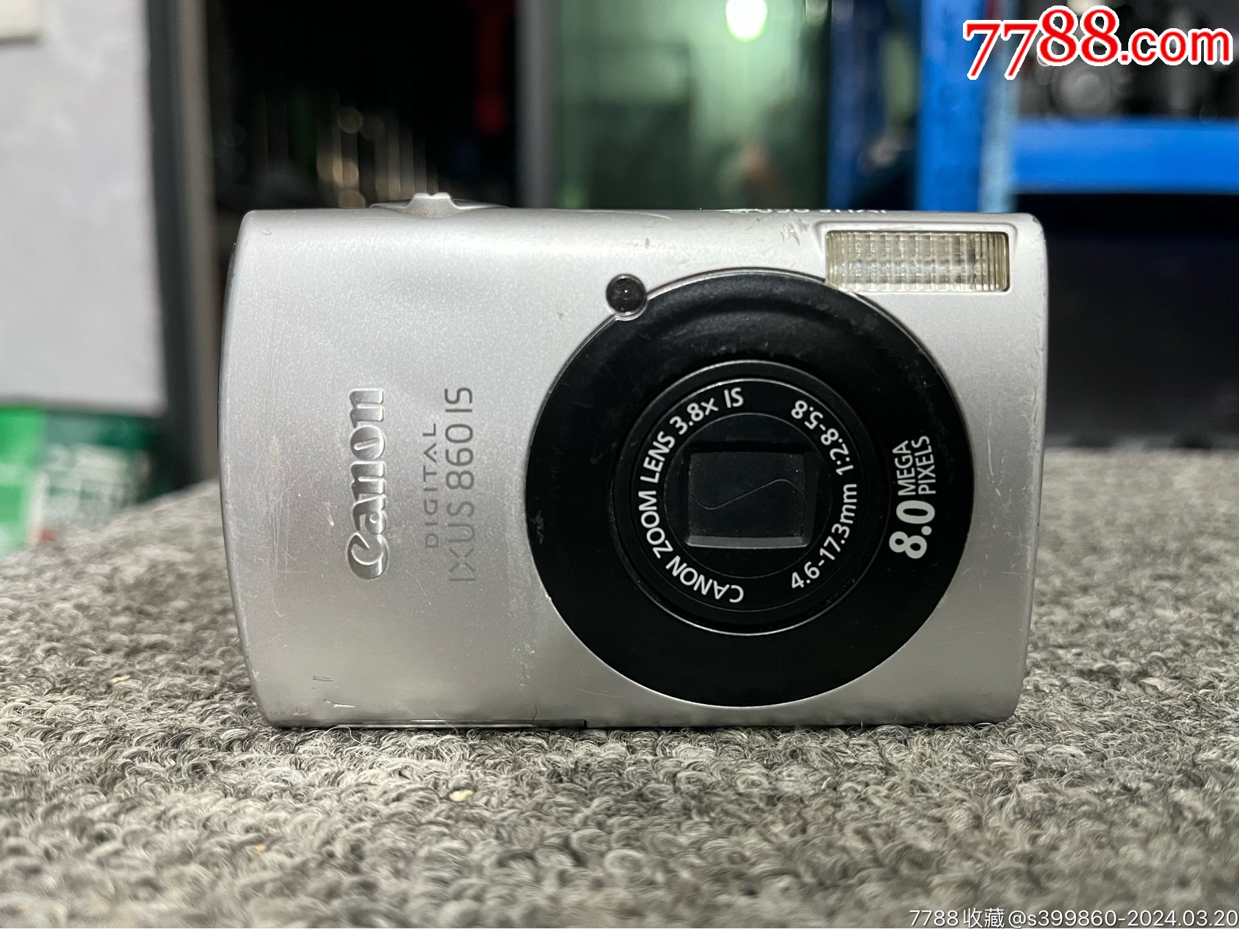 佳能ixus860is防抖卡片相机ccd相机42