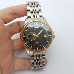 日本精工5号系列自动机械男表7s26机芯透明底盖夜光漂亮能走时