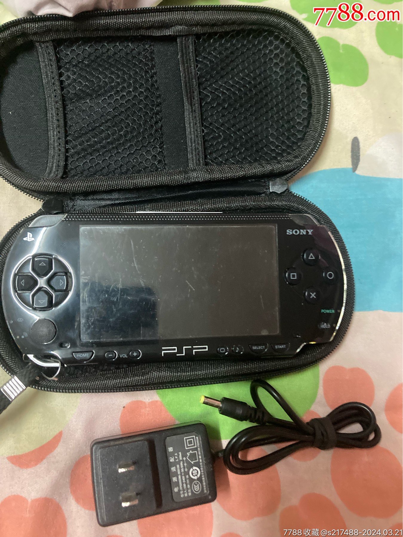 索尼psp1001游戏机关联手机电脑收音机录音机cd机投影仪数码相机摄像