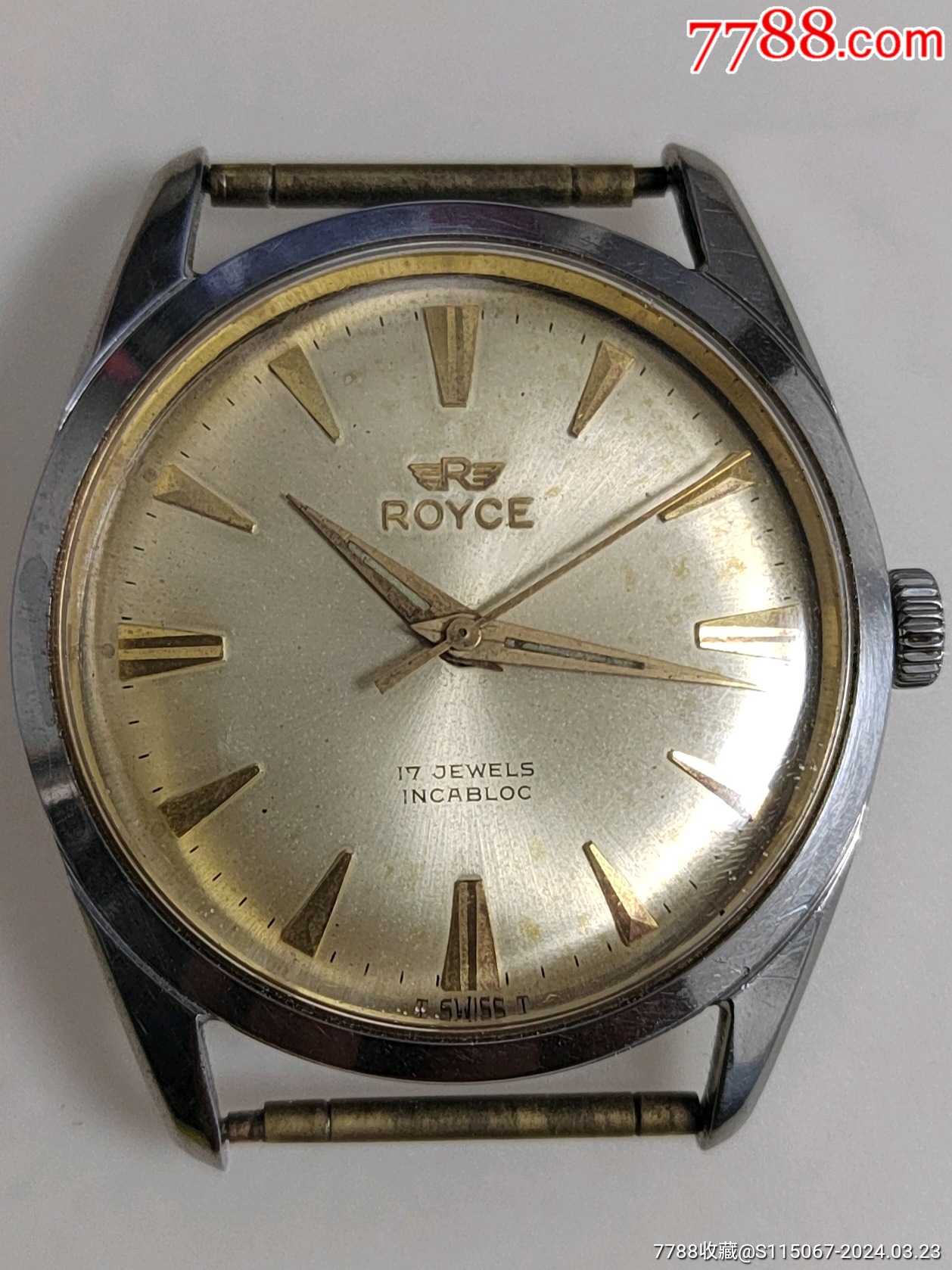 手表/腕表>瑞士产--罗爱斯--古懂表_价格150元【云南阿武古玩】1258