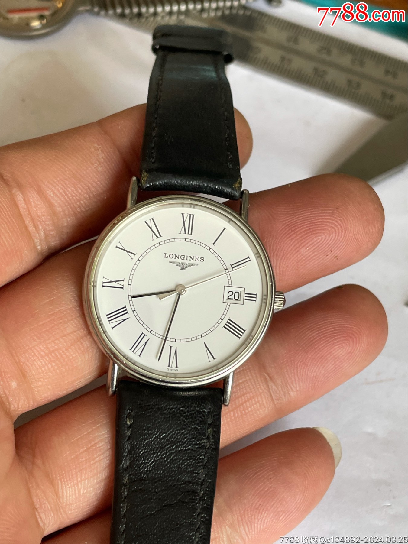 好品瑞士产浪琴男石英表