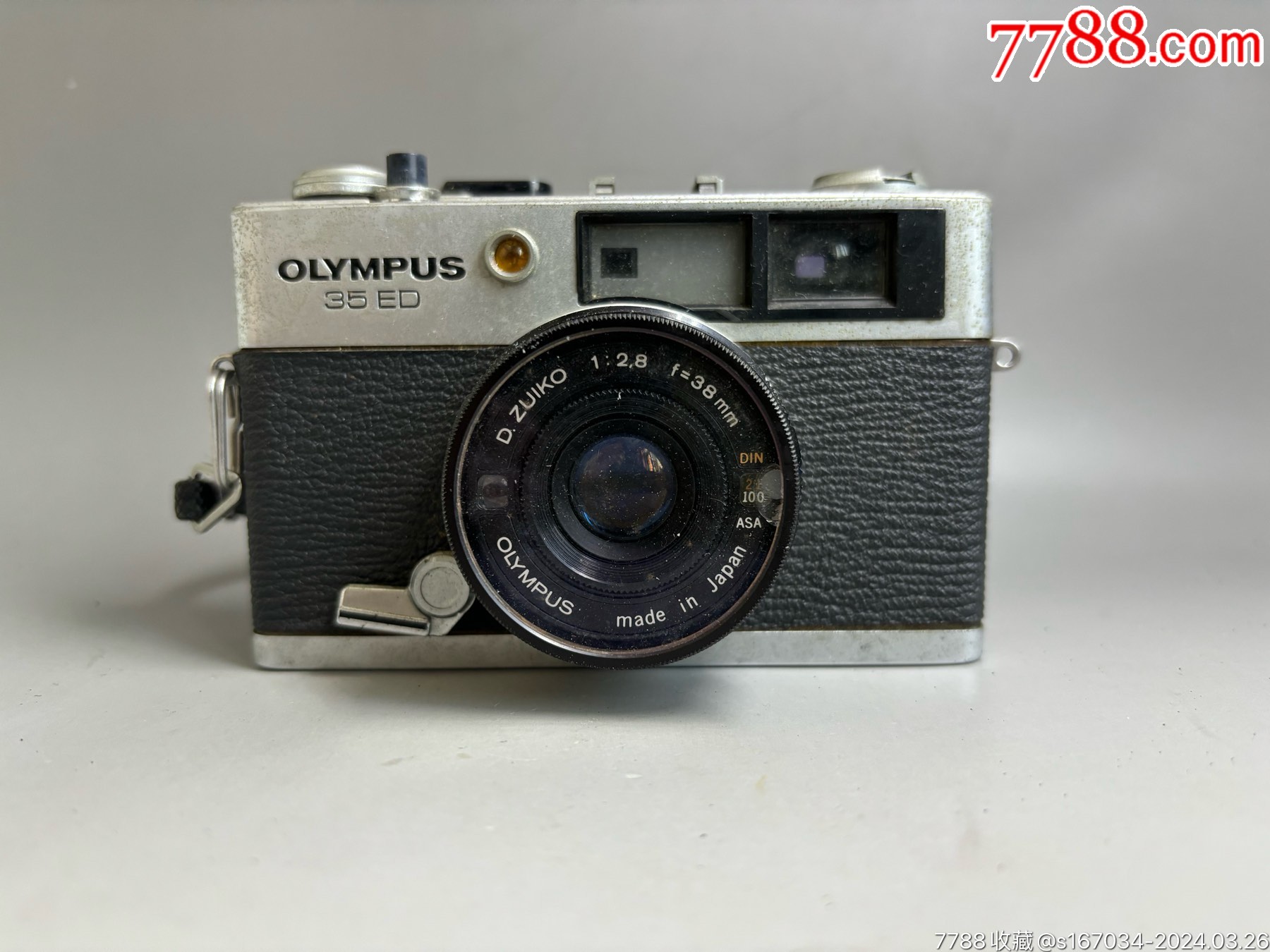 奥斯巴林olympus35ed胶片相机品相一般当摆件机收藏机出售44