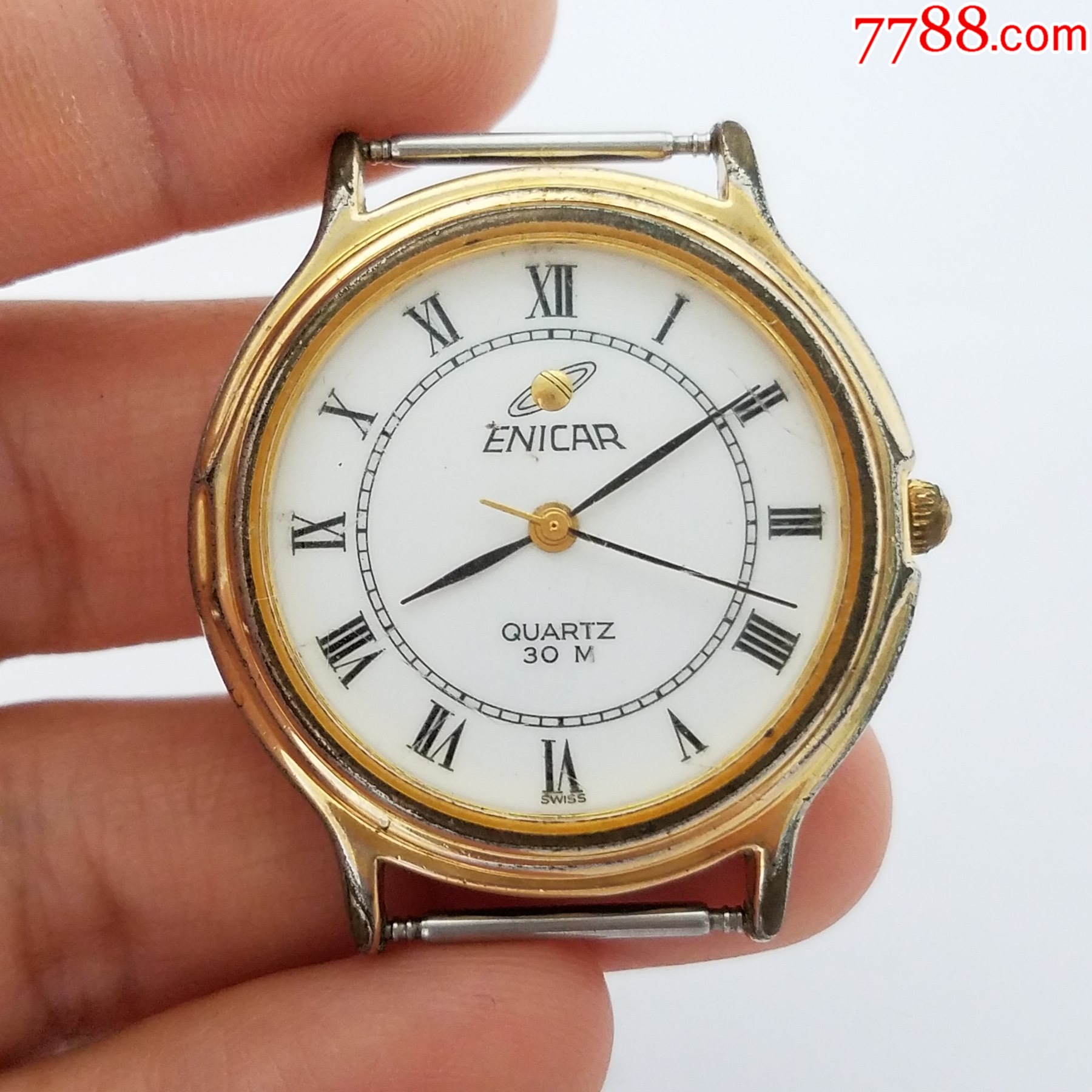 瑞士英纳格石英男表【搭载瑞士进口eta机芯】【不走,配件拍卖】_价格