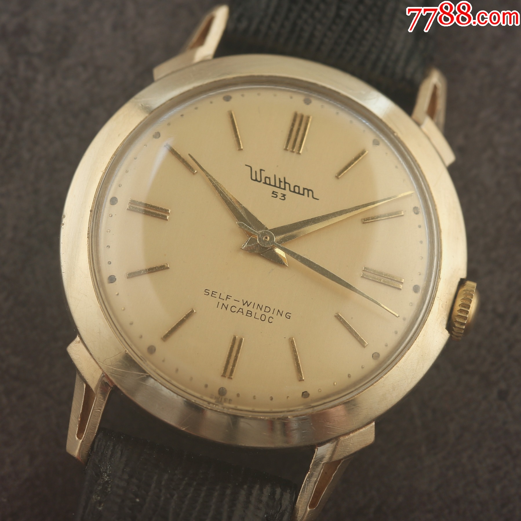 百年品牌美国华生古董表高级收藏款53钻高级机芯限量版_手表/腕表_健