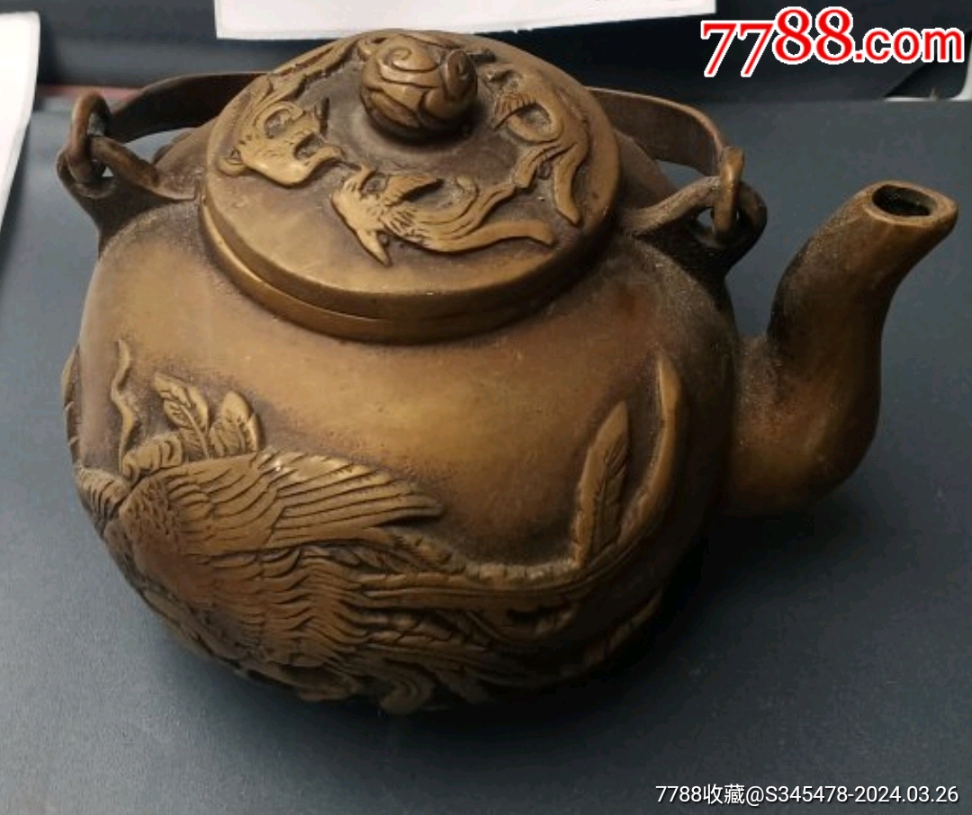 古代铜茶壶__【7788收藏__收藏热线】