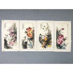 字画真迹中美协大画家孙兆武8平尺花鸟精品-价格:988元-au37790813